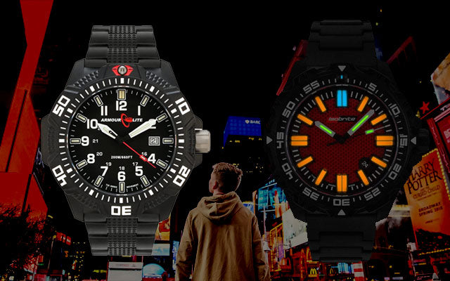 Armourlite tritium sales caliber series watch